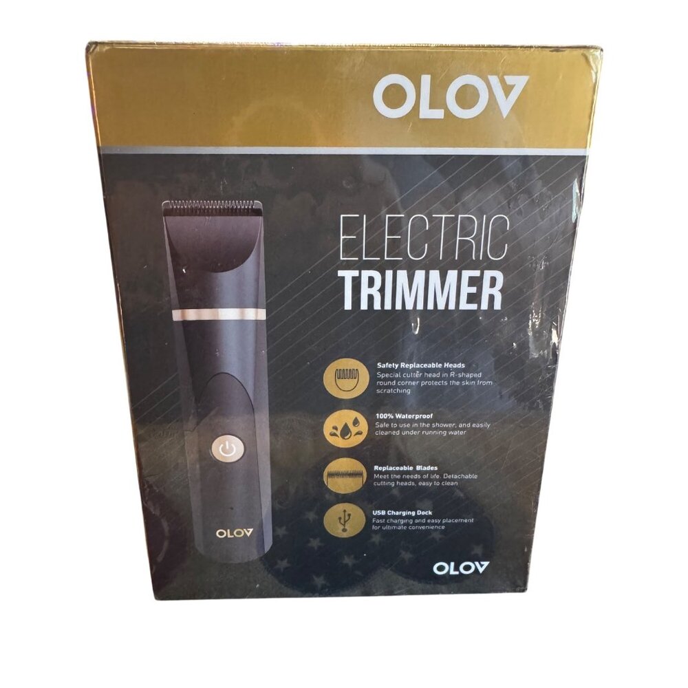 Olov Electric  Hair Waterproof  Hygiene Razor Rechargeable Battery & Accessories